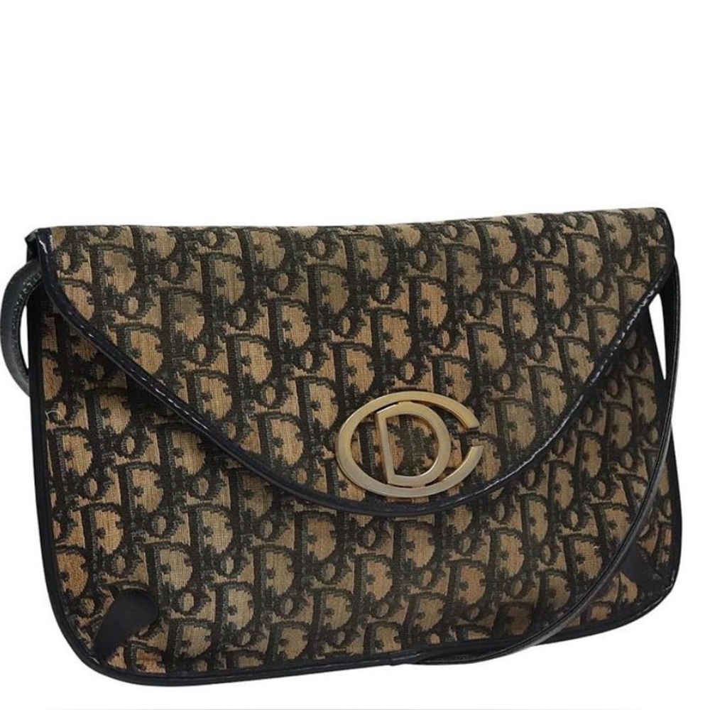Christian Dior trotter shoulder bag